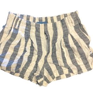 Indigo Rising striped women's shorts.